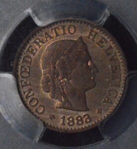 Swiss Coin Top Pop