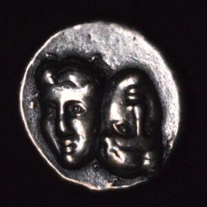 Greek Istros Silver Doubled Headed Coin!