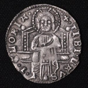 Antonio Venier Silver Grosso Venice Italy 1382-1400 A.D