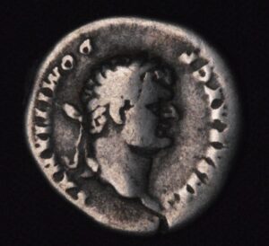 ANCIENT VESPASIAN SILVER ROMAN COIN