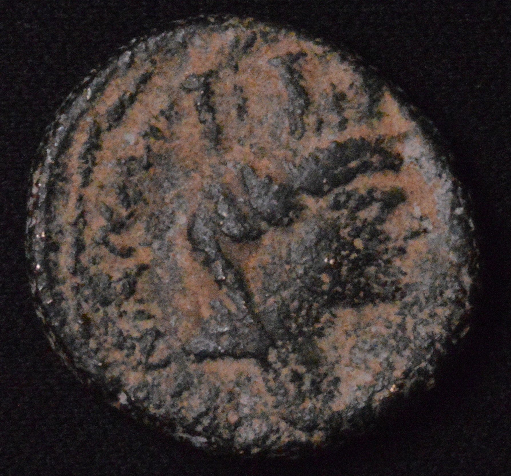 Caracalla Edessa, Mesopotamia, 198-217 Æ20 Tyche turreted bust right