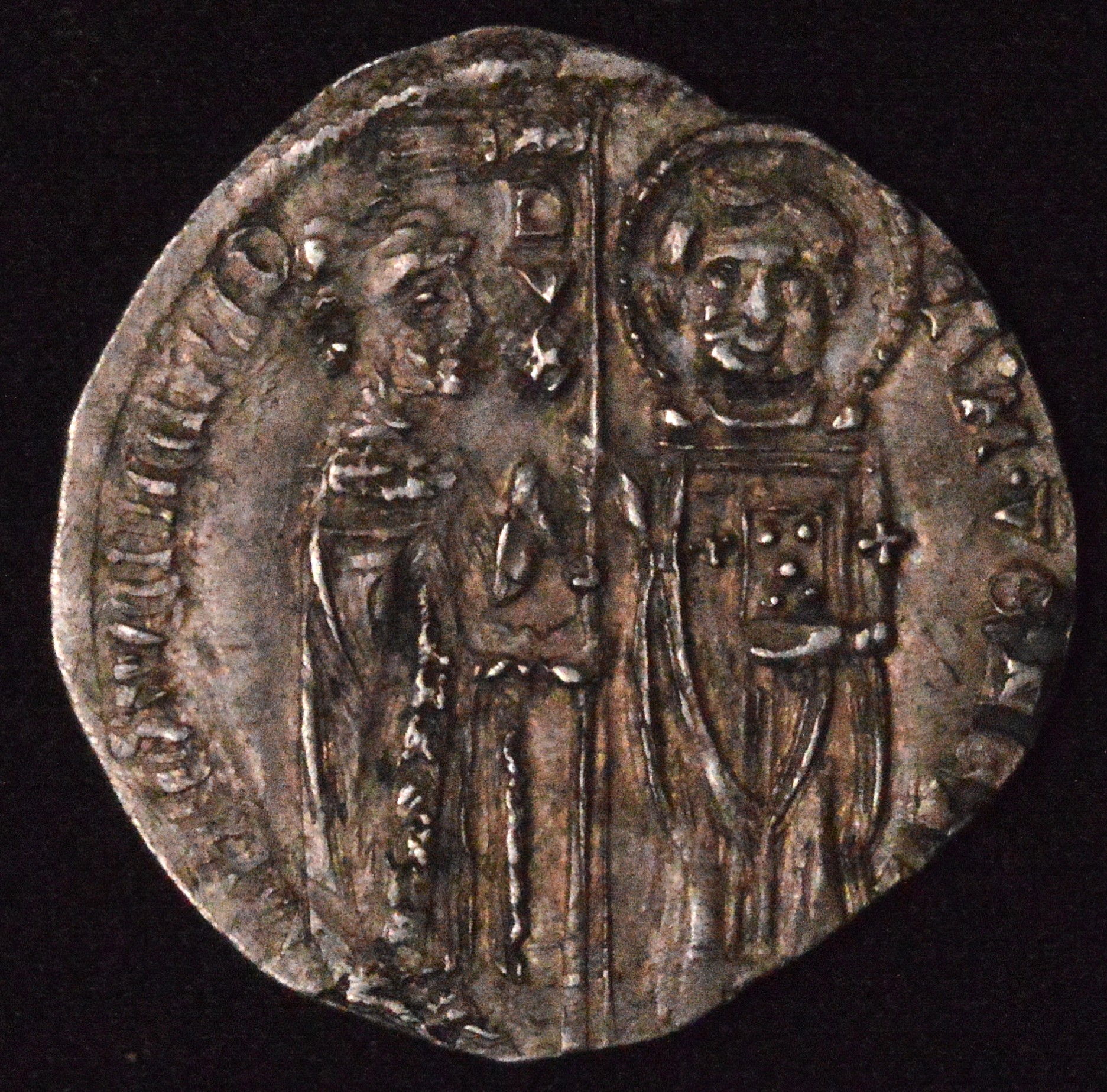 (1382-1400) Italy Venice 1 Grosso Silver Antonio Venier!